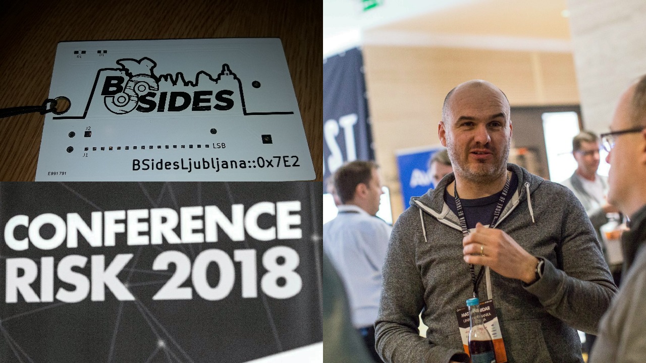 Comparing 2 Security conferences Bsides Ljubljana vs. Risk